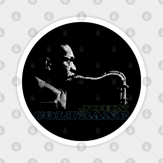 Coltrane 4ever Magnet by Jun Pagano